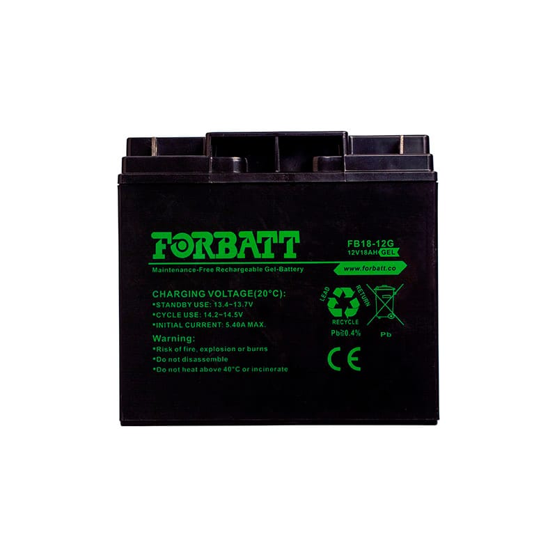 Forbatt 12V Gel 18AH FB12-18G