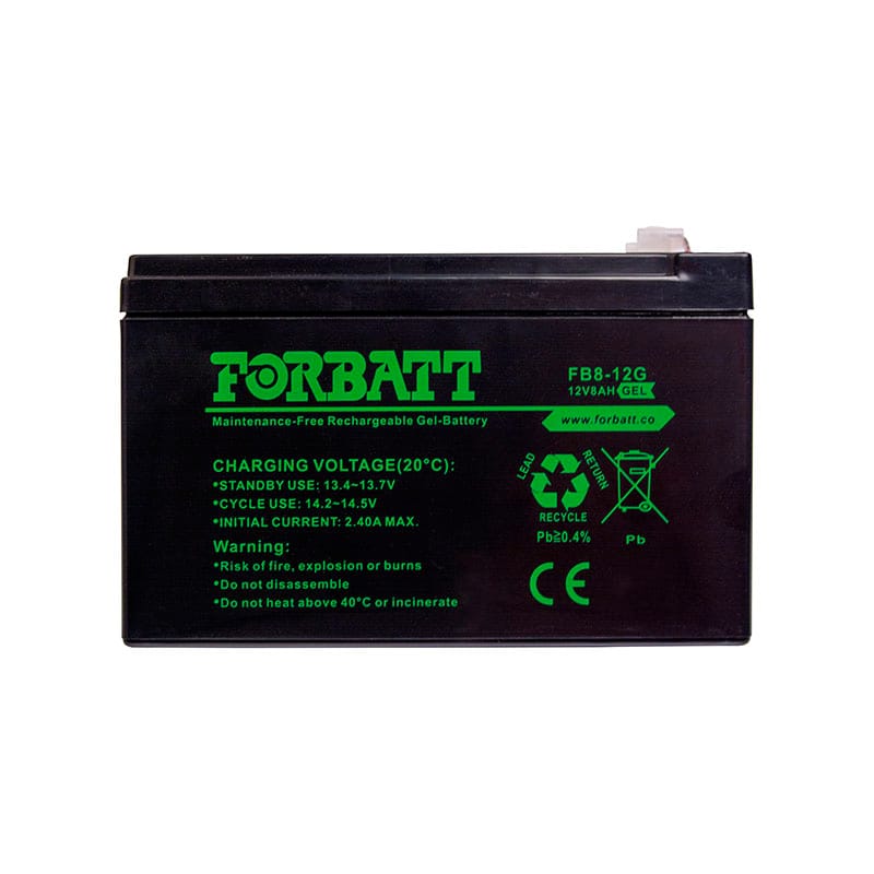 Forbatt 12V Gel 8AH FB12-8G