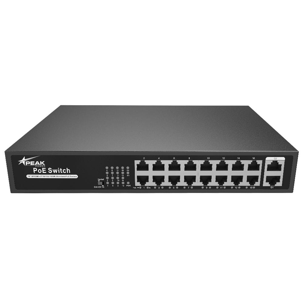 Peak Power Peak Power PoE Switch 16 Port H1016PL