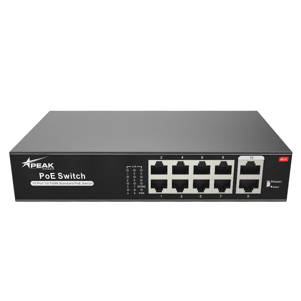 Peak Power Peak Power PoE Switch 8 Port H1108PL