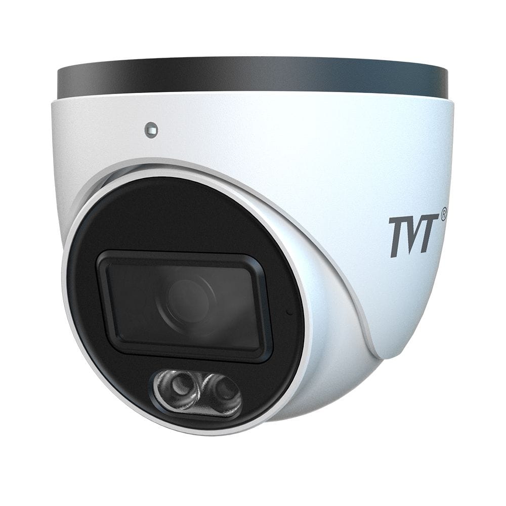 TVT TD-7524TM3(SW/WR2) Fixed AHD Dome Camera 2MP True Colour with White light